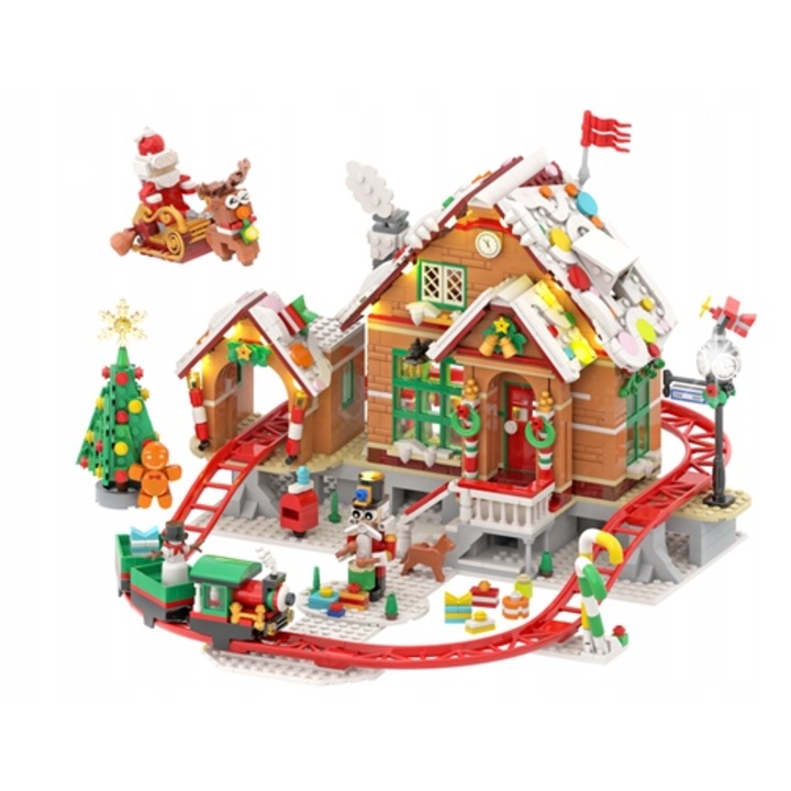 Set de constructie CUBIMANA, 1562 piese, multicolor