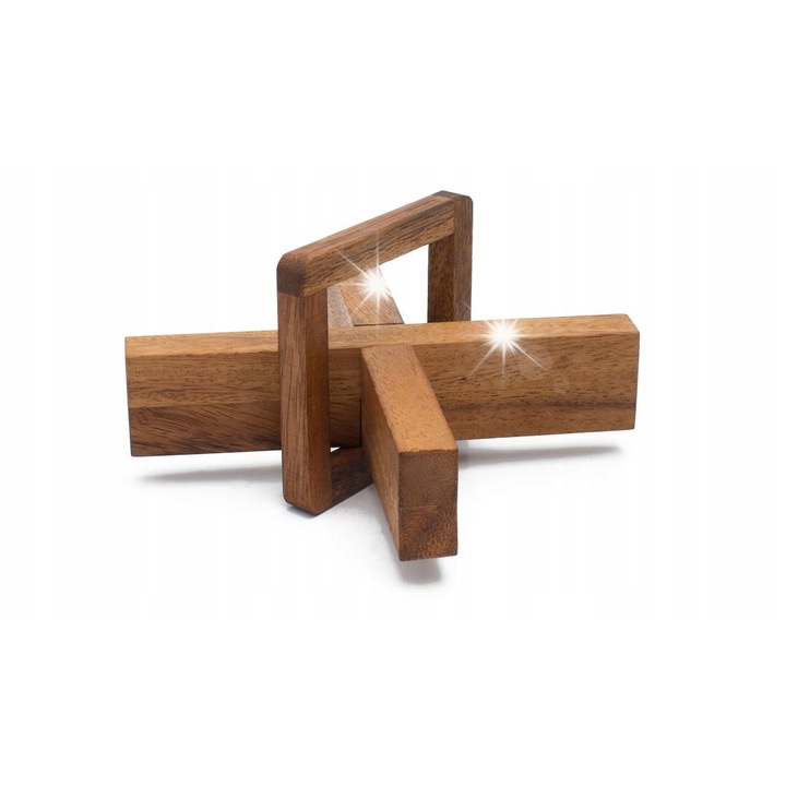 Rejtélyes X puzzle, 3D fa kirakó felnőtteknek