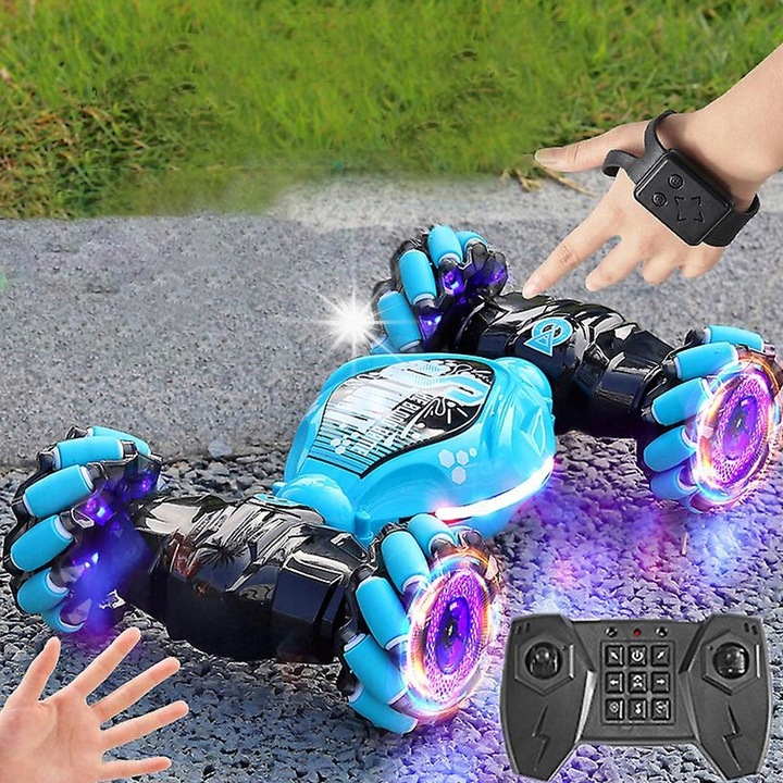 Masinuta de drift cu telecomanda, 30x15x10cm, multicolor