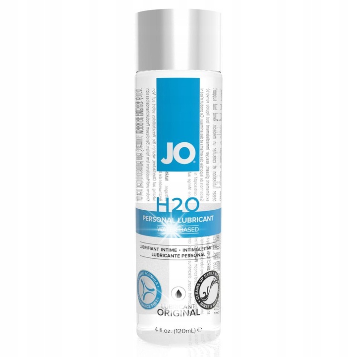 Vízbázisú síkosító, System JO H2O Original, 120 ml, átlátszó