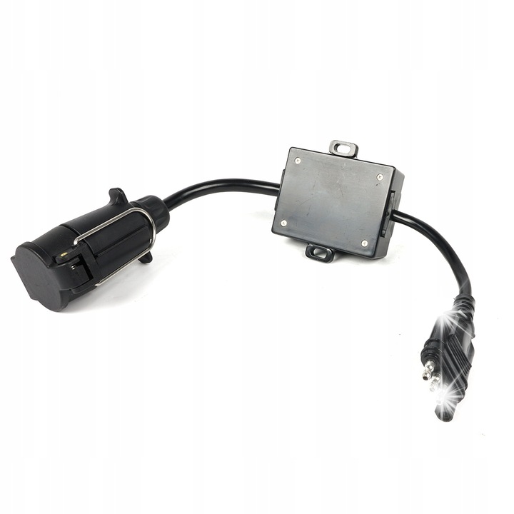 Adaptor remorca 4 pini SUA la 7 pini UE, 45 cm