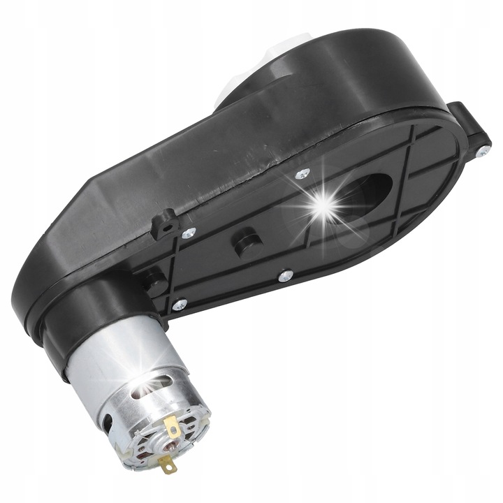 Cutie de viteze pentru masina electrica, 12V, dimensiuni 185x92mm, metal, ABS