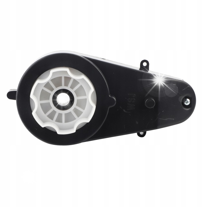 Cutie de viteze 12V pentru masini de jucarie, dimensiuni 185x92mm, culoare metalica