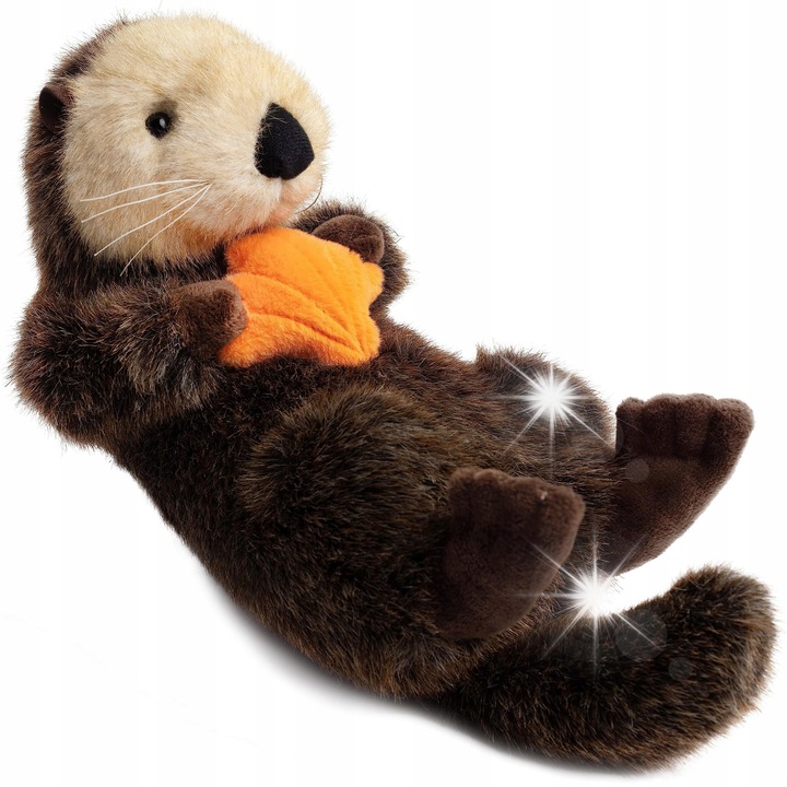 Jucarie de plus, Owen the Otter, 31,75x12,7x15,24cm, multicolor, set