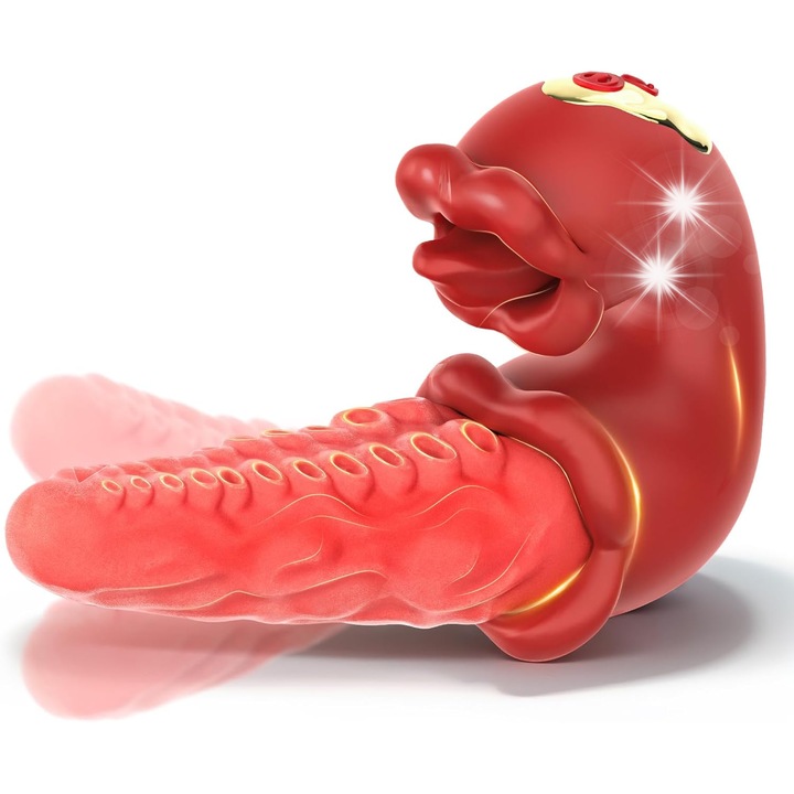 Dildó Polip, Mufanxing, 10 frekvencia, vibráció