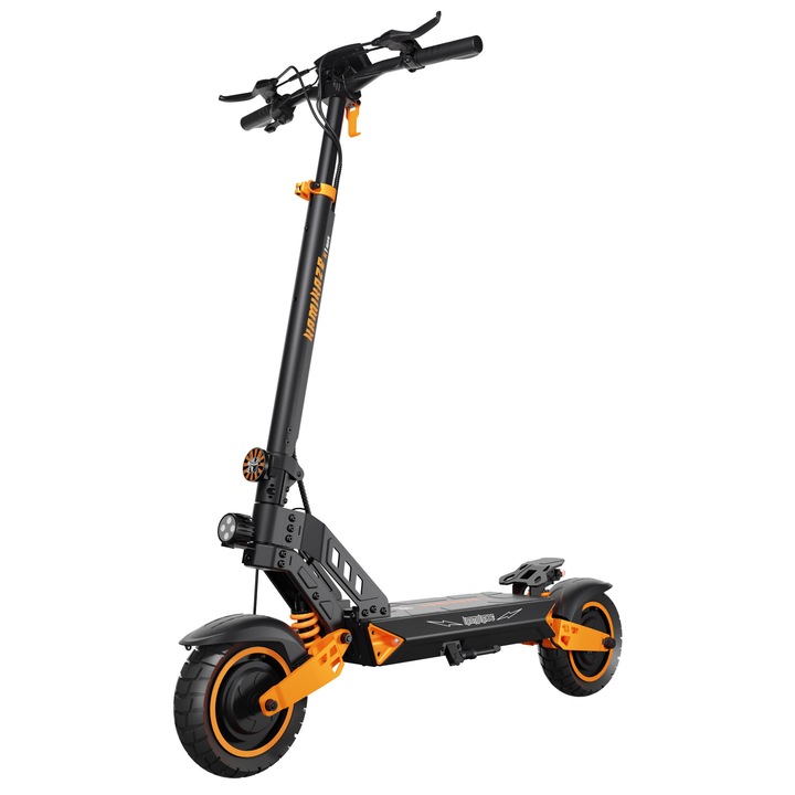 Trotineta electrica, Kamikaze, K1 Max, 2 x 1000W, 80 km autonomie, 20Ah, 10 inch, Negru