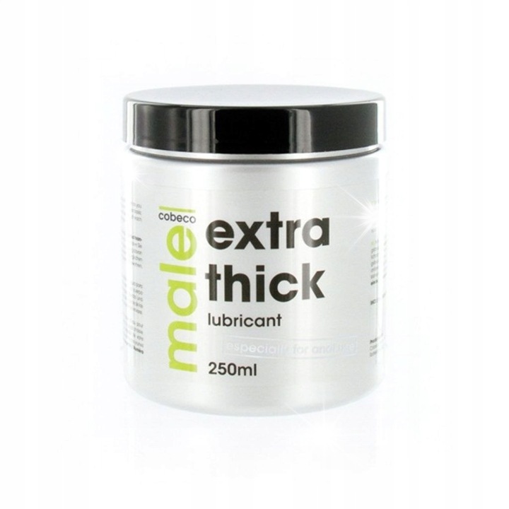 Anális síkosító, Férfi, Extra vastag, 250ml Cobeco