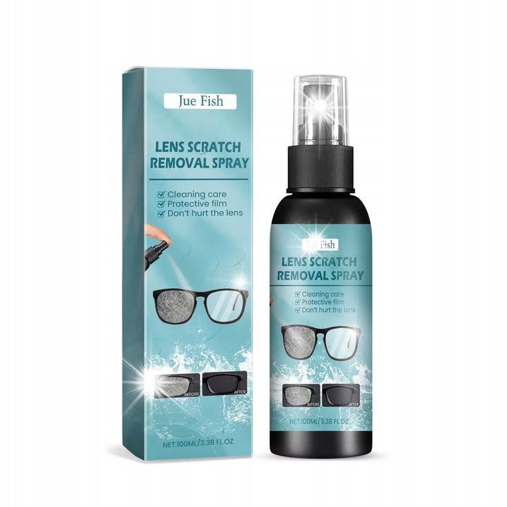 Stergator zgarieturi pentru ochelari, Jue Fish