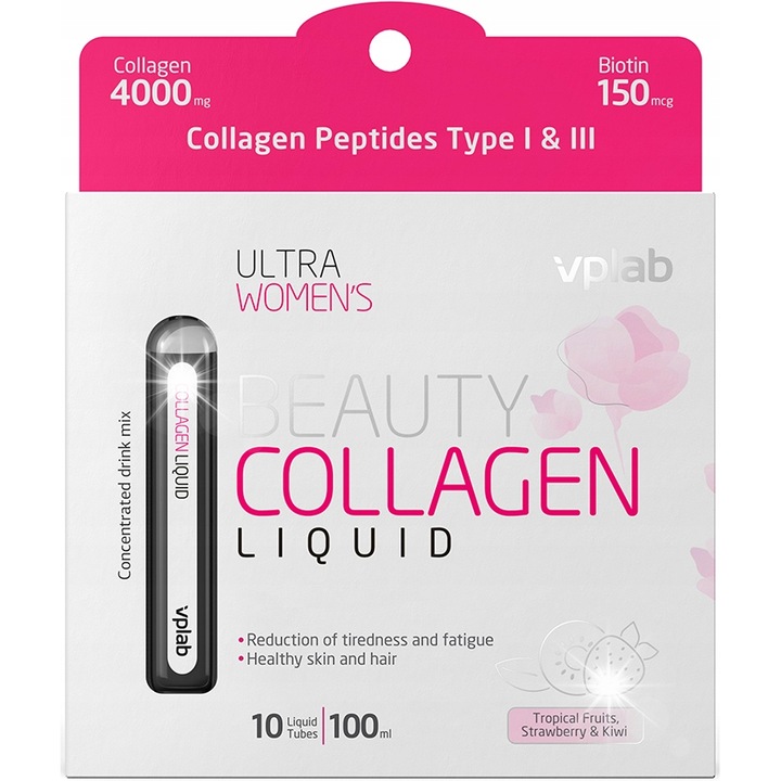 Set 10 suplimente cu colagen, VPLab, 10 ml