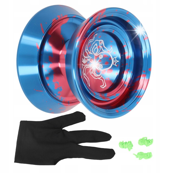 Professzionális alumínium yo-yo, 3 darabos készlet, 5,5x5,5x4cm, edzéshez