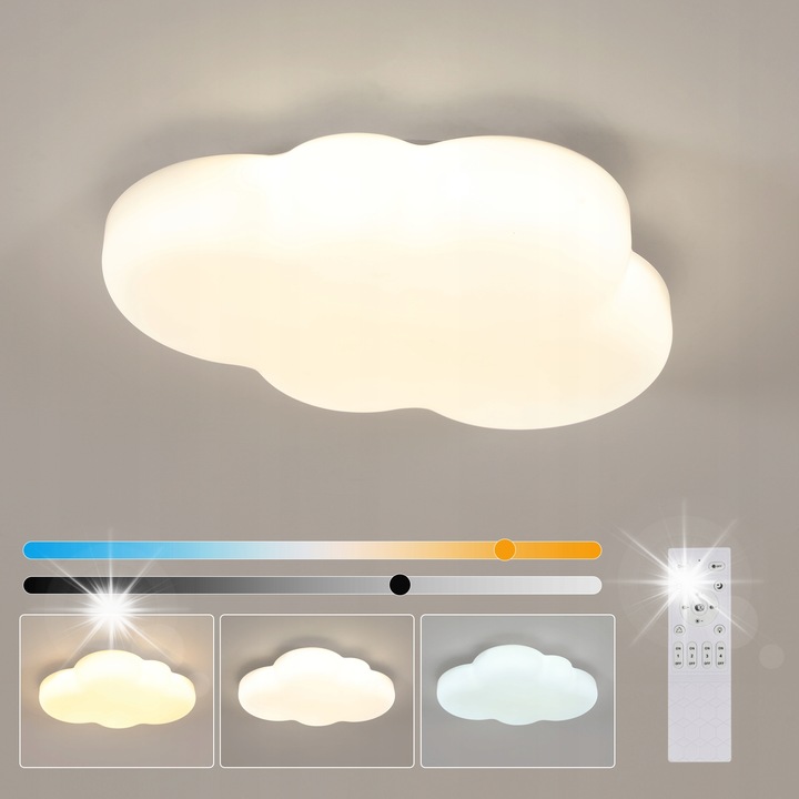 Goeco LED lámpa, modern, fehér, 35W