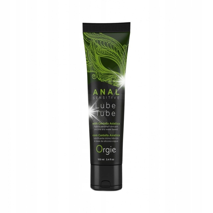 Anális síkosító, Orgie, Lube Tube Anal Sensitive, 100ml, átlátszó