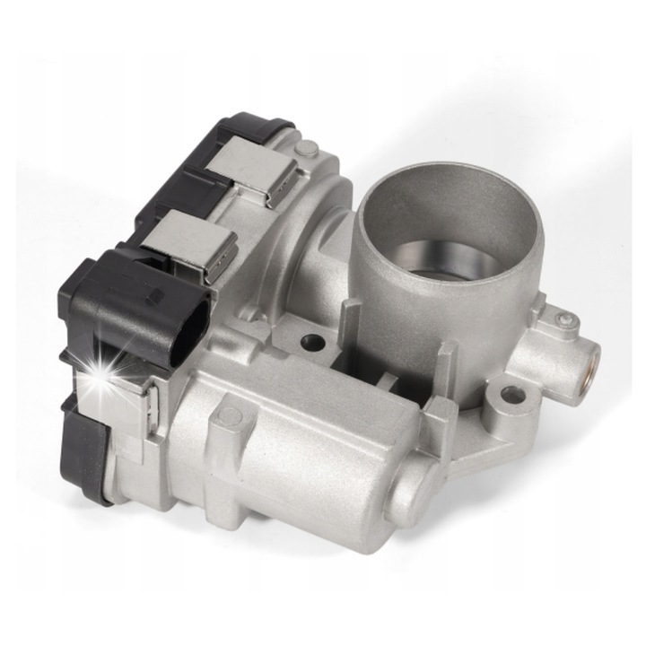 Clapeta aer VW Polo Up! Skoda, 6 pini, aluminiu, argintie