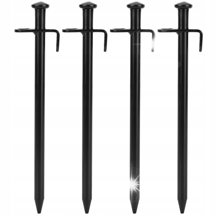 Set 4 ancore cort, material metalic, 20cm