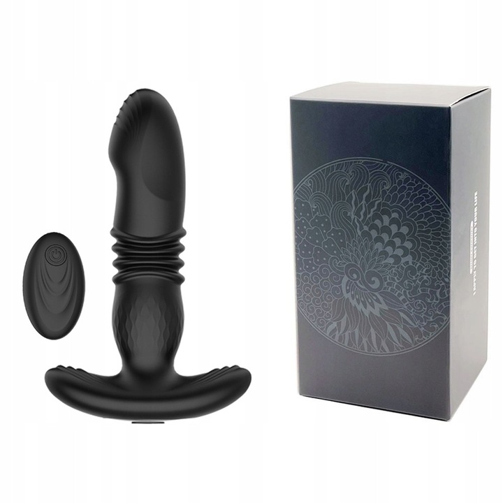 Prosztata vibrátor 10 vibrációs móddal, távirányítóval, vízálló, méretei 6.2x3.6cm