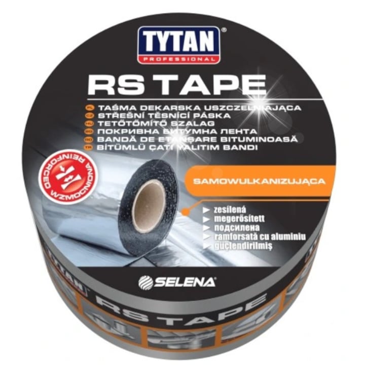Banda de Acoperis RS TAPE Tytan Professional 20cm x 10m Bituminoasa Antracit