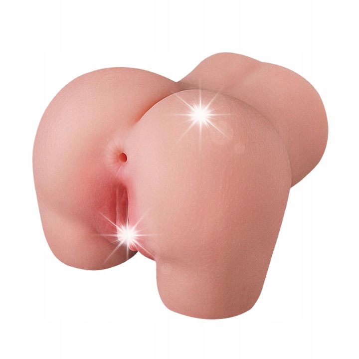 Férfi 3D maszturbátor, realisztikus, puha fenekekkel, mérete 13x10,4 cm, könnyen tisztítható