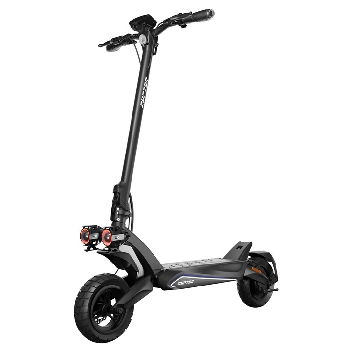 Trotineta electrica RUPTOR R3 V4, 1200W, autonomie 85km, neagra, 10"
