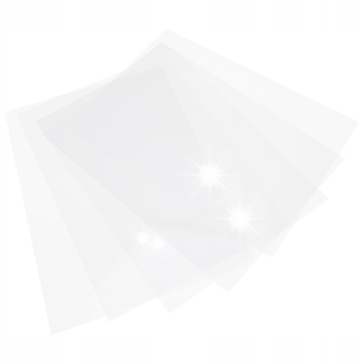 Комплект от 12 бели листа, 29x20см, мат и гланц, за ръчно изработени творения