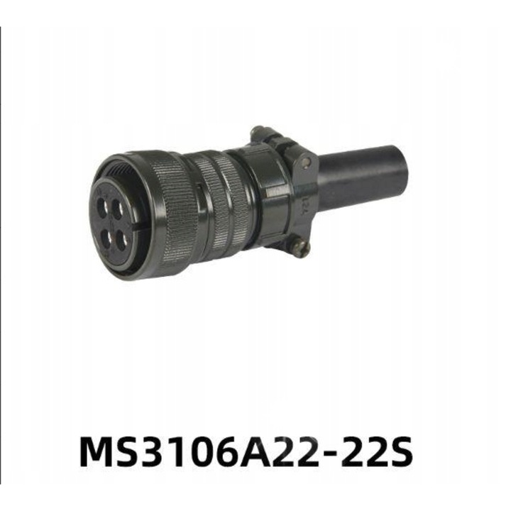 Conector de sertizare jack 4 pini, manere de prindere, cupru