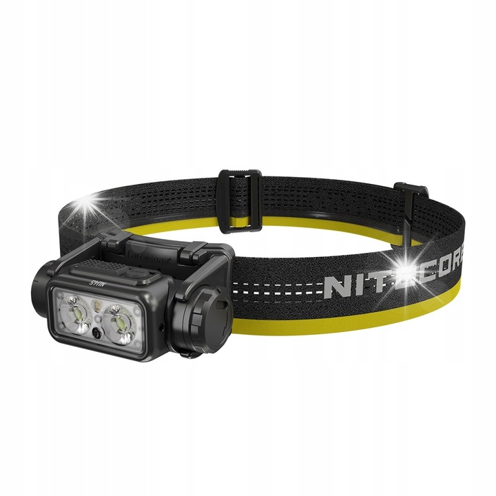 Lanterna frontala Nitecore NU45, 1700 lumeni, USB-C, impermeabila IP68, acumulator 4000 mAh, 79x39,5x49,8mm