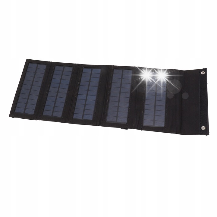 Torba portabila pentru panou solar 50W, monocrystalline, neagra, dimensiuni 53x19cm desfacuta
