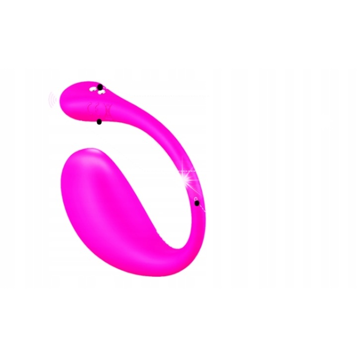 Вибратор Bluetooth Lovense Lush 3, розов, контрол приложение, 5 часа автономност