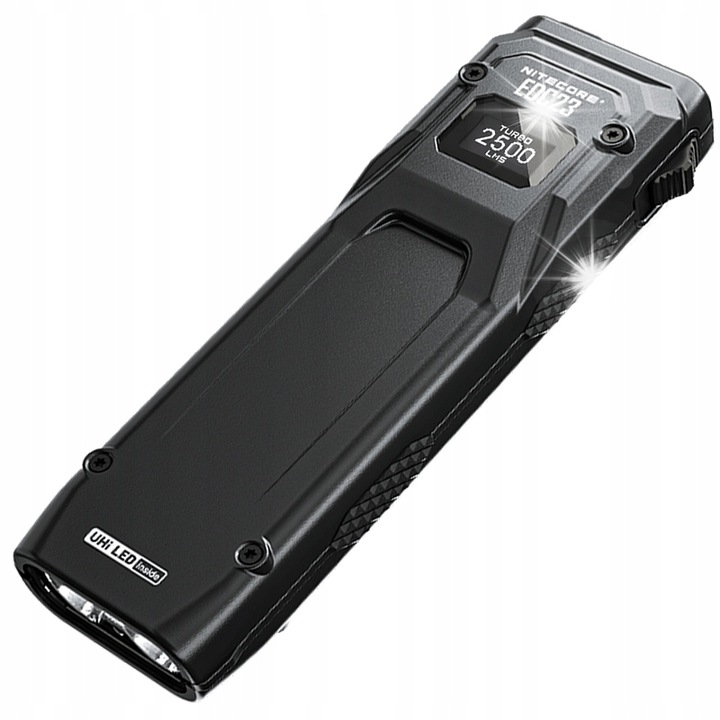 Фенер Nitecore EDC23, 2500 лумена, 102,8x33 мм, бял, 101 гр