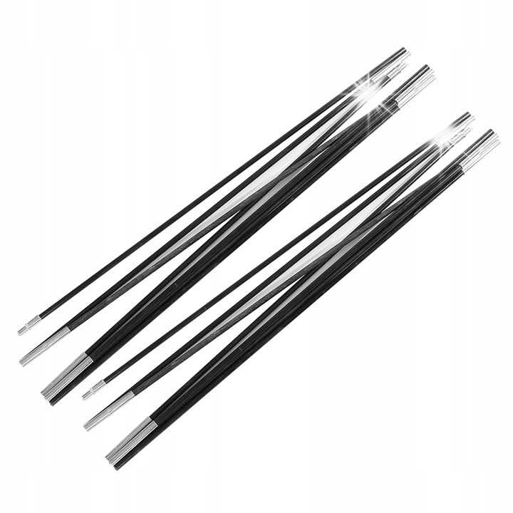 Set stalpi cort pentru 3-4 persoane, 396cm, fibra de sticla, 7mm