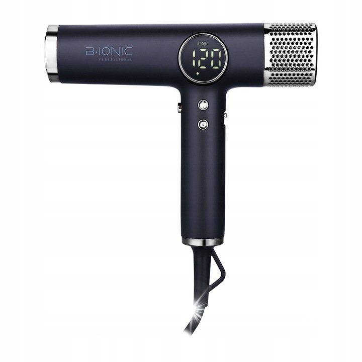 Uscator de par Eurostil Bionic, 1500-1800W, generator de ioni, 340g, 194,5x211x48,5mm