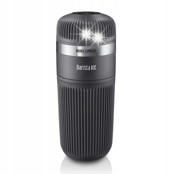 Barista szett Nanopressohoz, Wacaco, fekete, 15x6,2x6,2 cm, 140 ml űrtartalom
