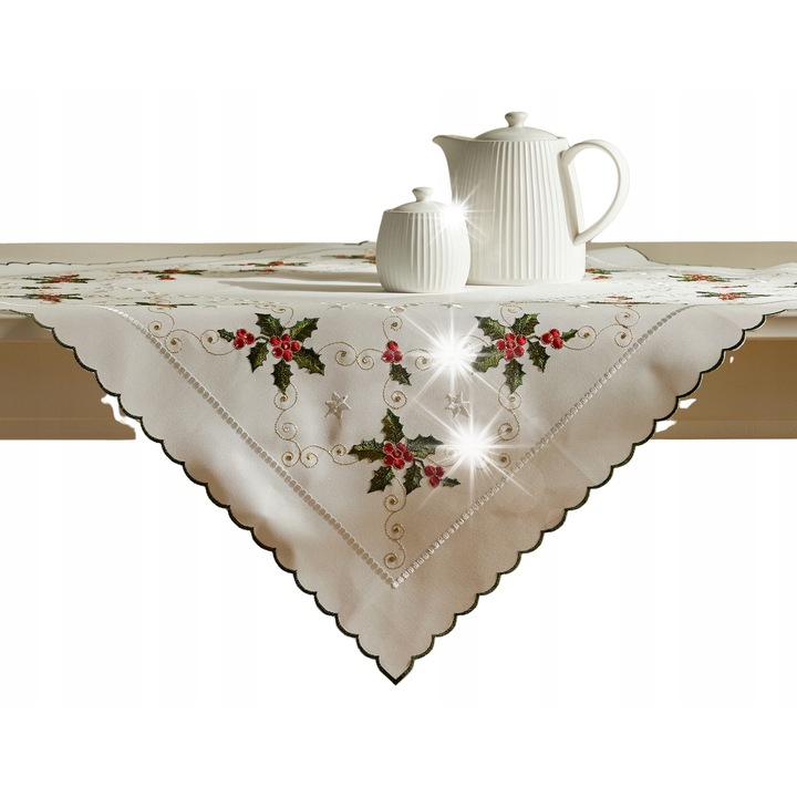 Кърпа MERRILA SERWETA HAFTOWANA, home&you, 50x100см, бяла