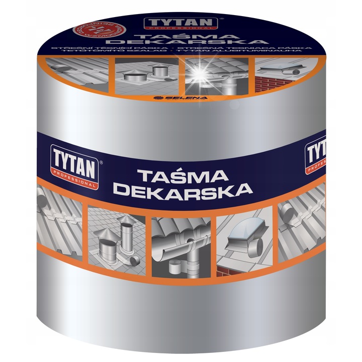 Banda de etansare pentru acoperis, Tytan Professional, 15cm x 10m, rezistenta la apa, flexibila