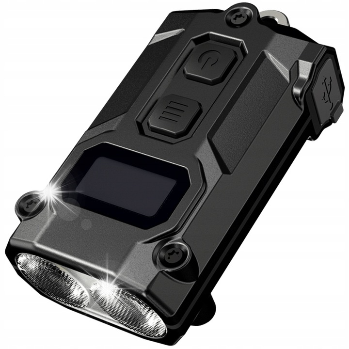 Фенер Nitecore TINI3, 600 lm, 5 нива на яркост, 90м, 47.2x25.4x14мм, черен