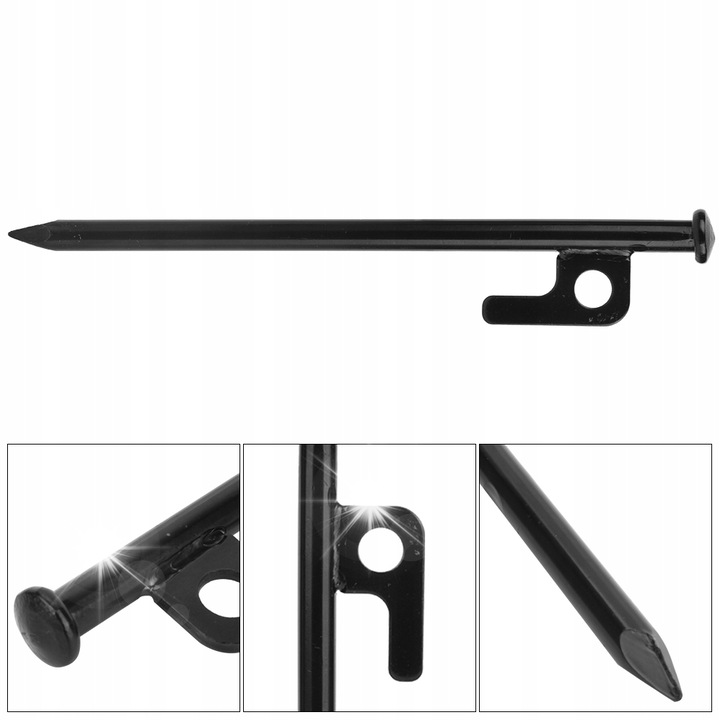 Set 4 coltare cort, Namiot, usoare, metalice