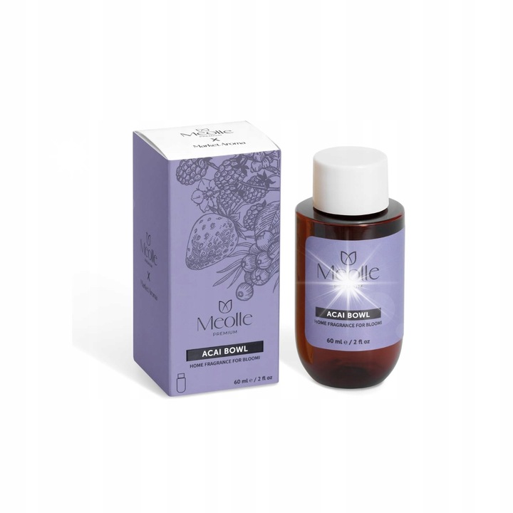 Meolle szobai légfrissítő utántöltő, Acai Bowl, 60ml