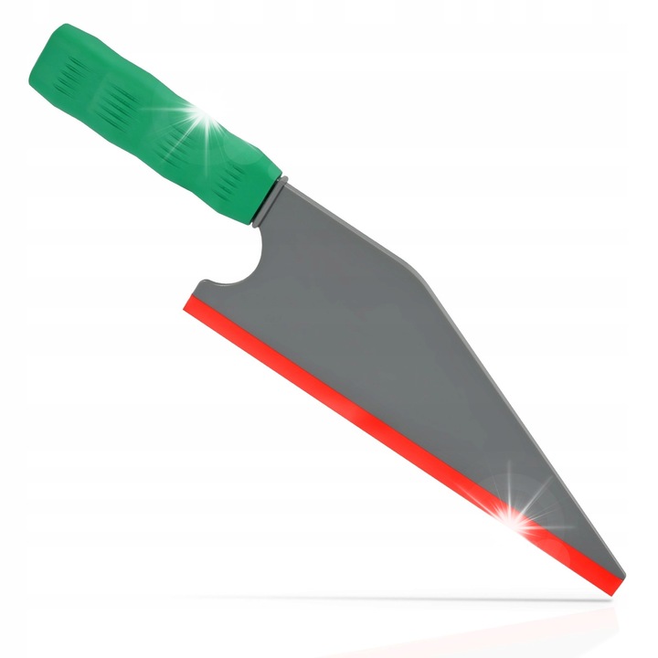 Racleta pentru aplicarea foliei, cu maner, silicon, 25,4x9cm, pentru geamuri auto