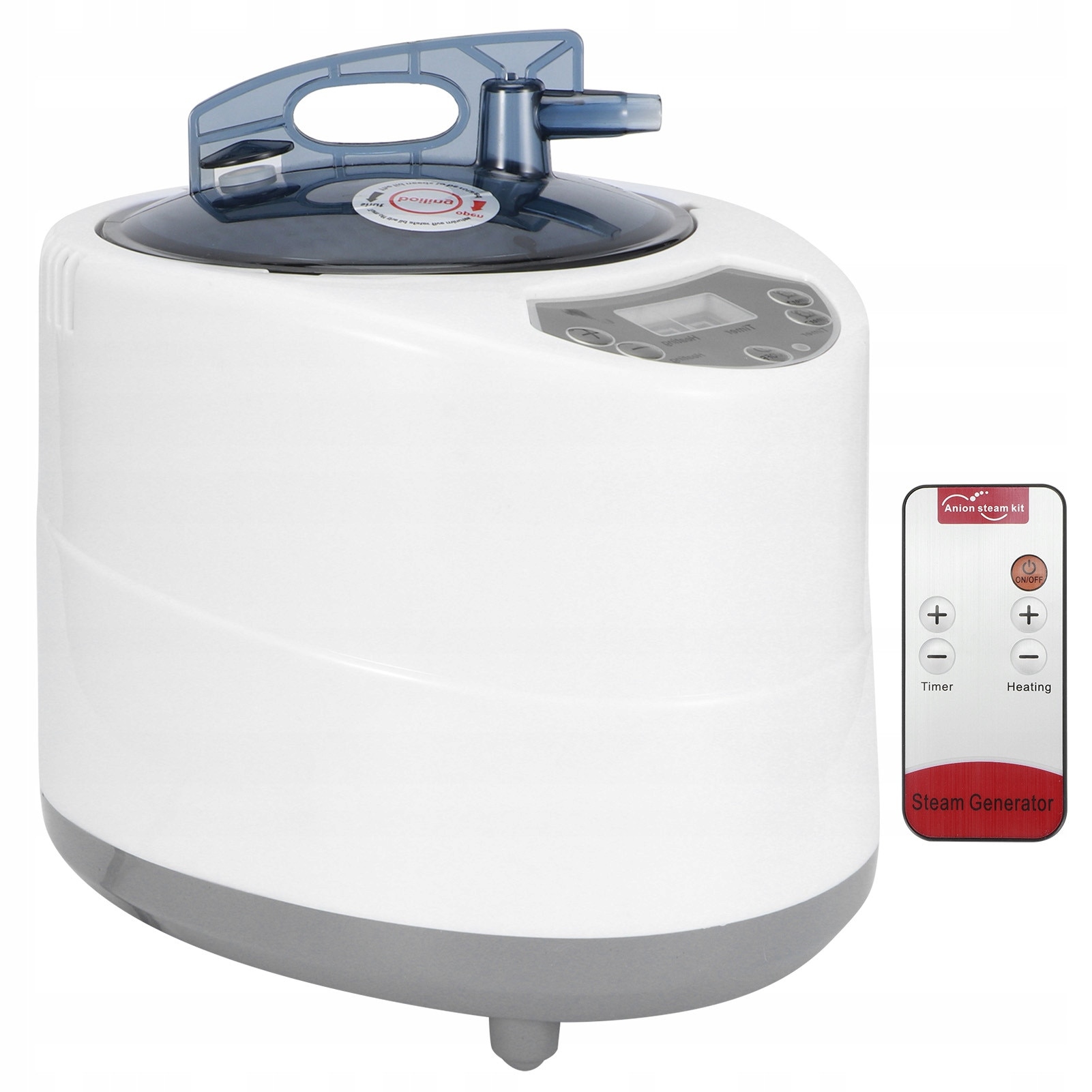 Generator de aburi, 2.8L, 1500W, alb, 26x26x20cm, set complet