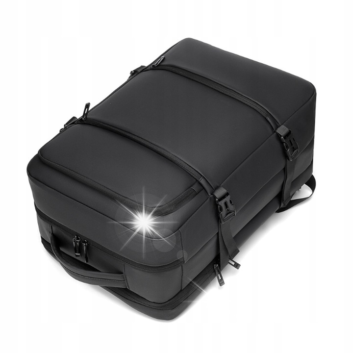 Rucsac laptop Oxford, impermeabil, Negru