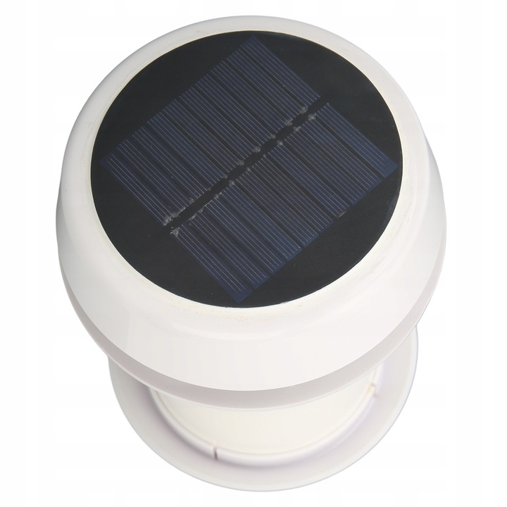 Ventilator de acoperis pentru vehicul camping, DC12V, solar, din ABS, 118mm, set 1 ventilator + 1 capac + 5 suruburi