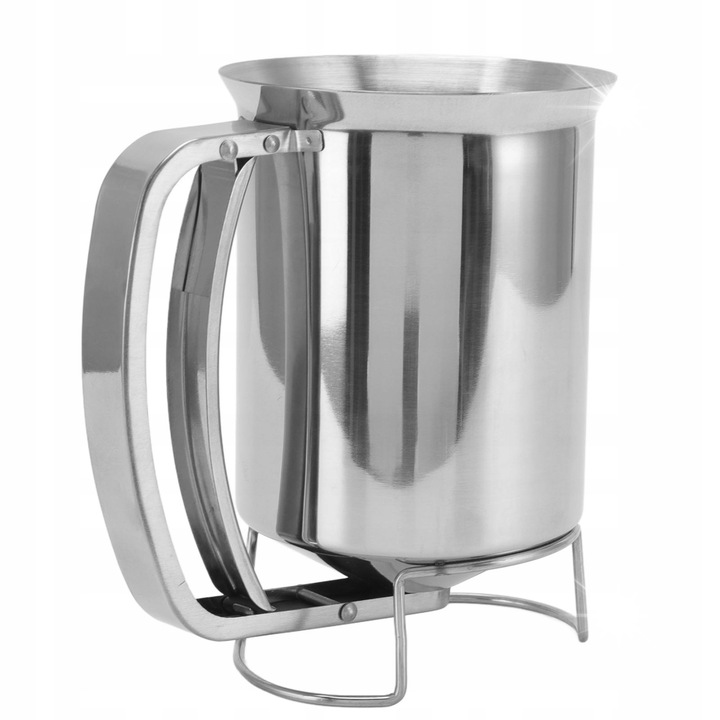 Дозатор за тесто, За палачинки, Сребрист