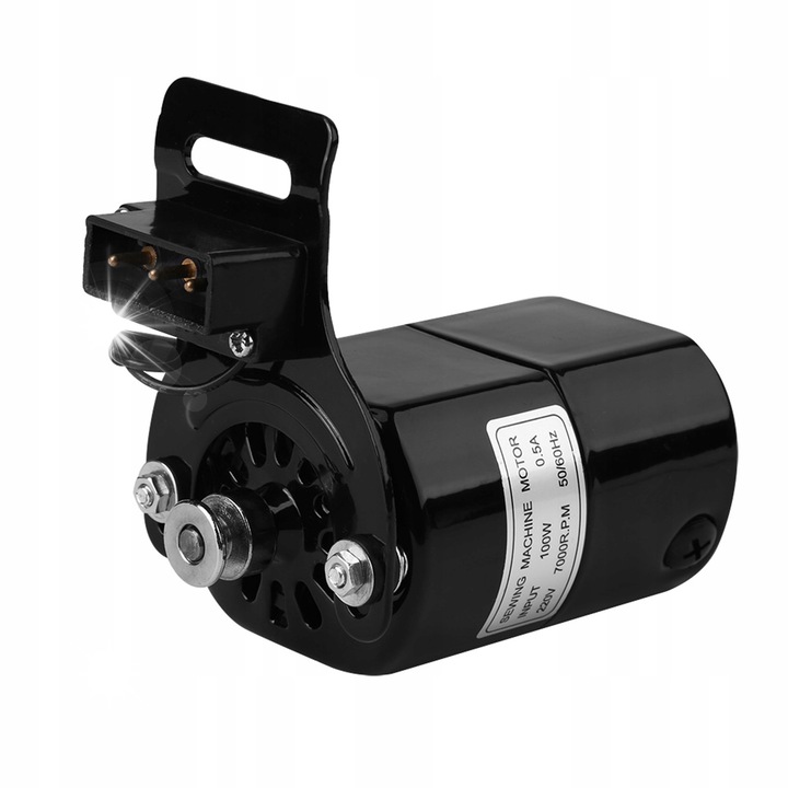 Motor pentru masina de cusut J00360051, 220V, 100W, 7000 RPM, negru