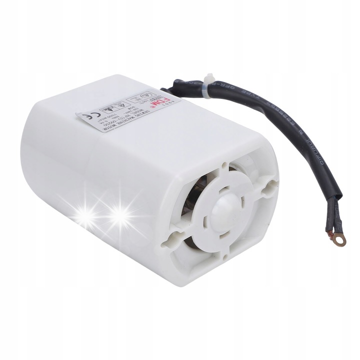 Varrógép motor, 90W, 7000 ford./perc, 50Hz, mérete 7,8x12cm, szett.