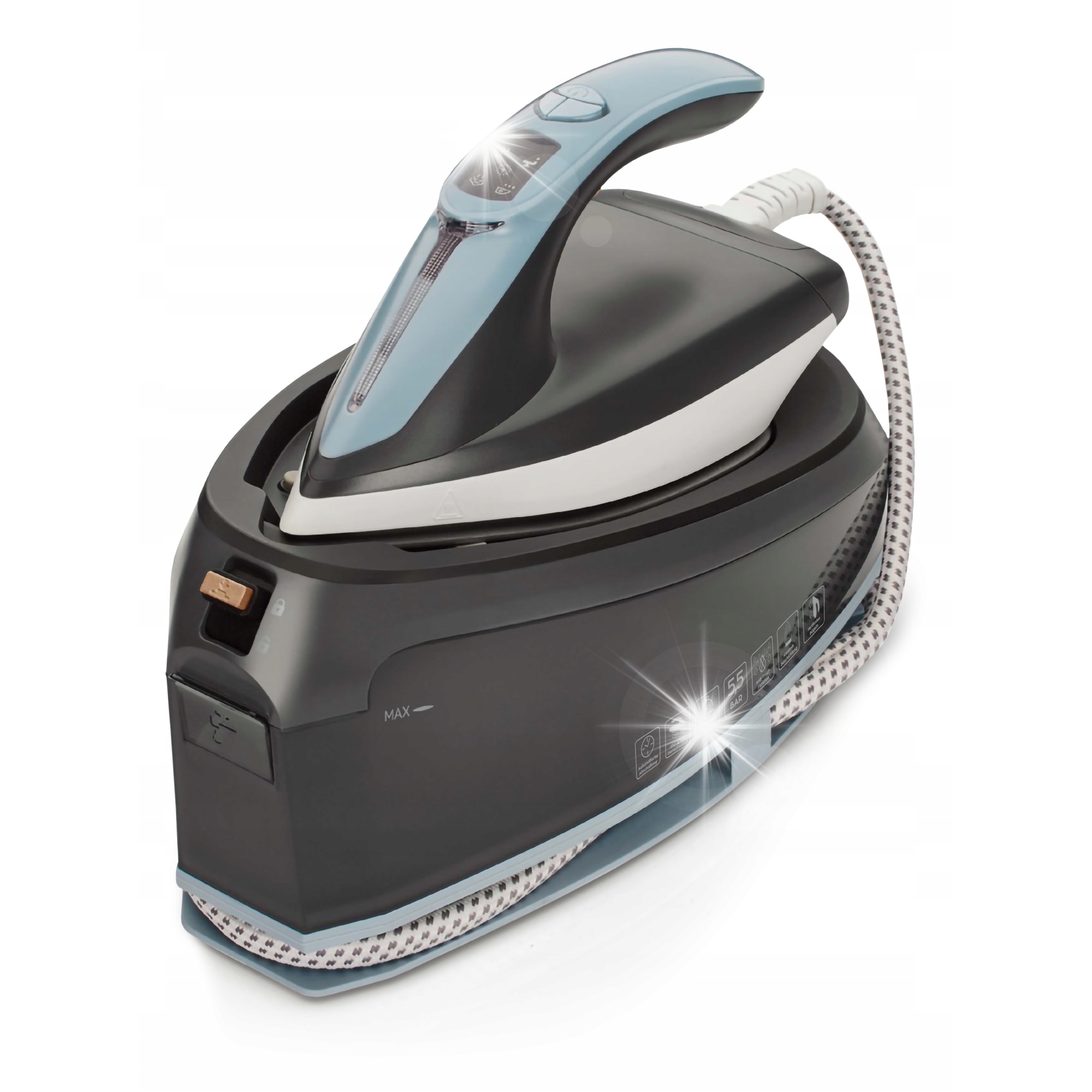 Generator de aburi Heinrich's HDS 8722, 3200W, ceramica, 11 duze, 34,5x19,2x23,4cm