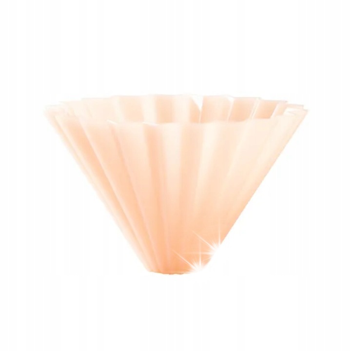 Dripper ORIGAMI AIR M din rasina AS, roz mat, 8,7x14,2cm