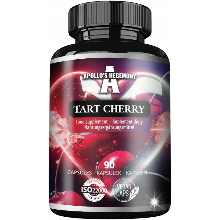Supliment alimentar, Apollo's Hegemony, extract cirese amare, 90 capsule, 500 mg