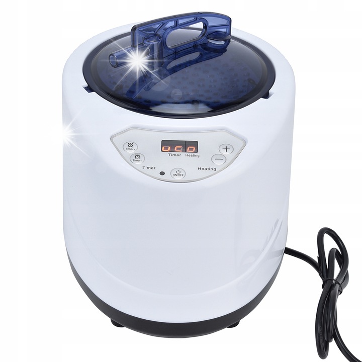 Generator de aburi pentru sauna, 2,68L, 1000W, dimensiuni 26x20,5x20,3cm, inox