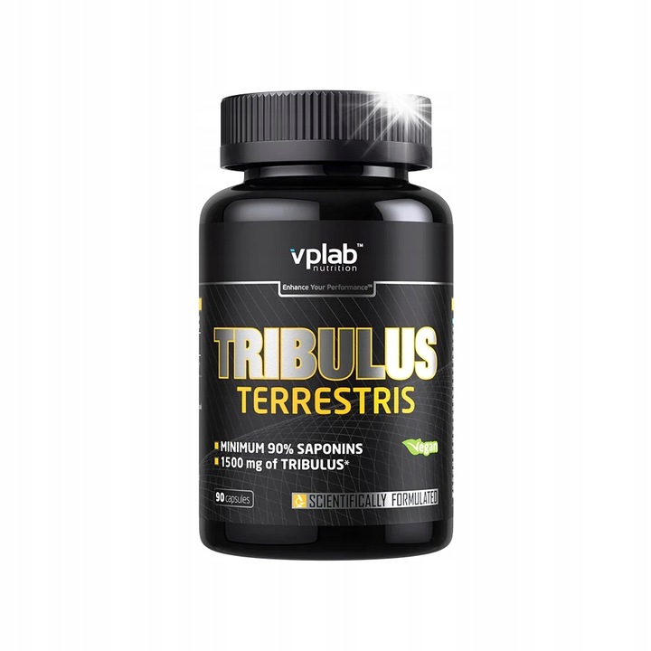 Supliment aimentar, VPLab, Tribulus Terrestris, 90 capsule, cu zinc
