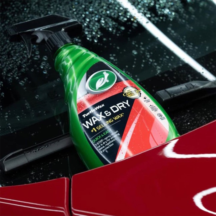 Ceară lichidă, Turtle Wax, 500ml, protecție UV, aplicare rapidă