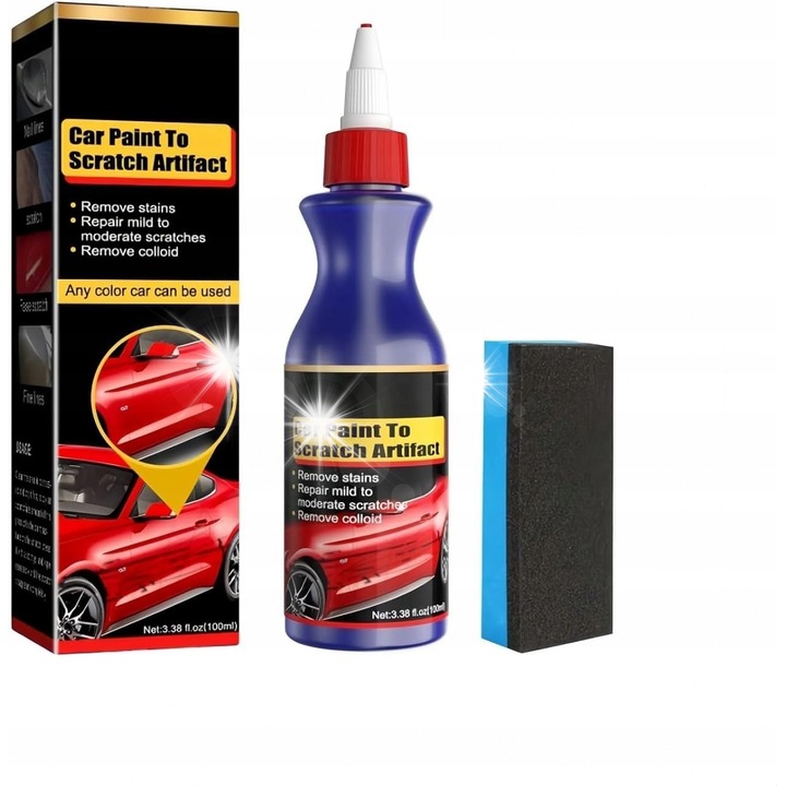 Set de produse pentru curatarea exteriorului auto, pentru indepartarea zgarieturilor adanci